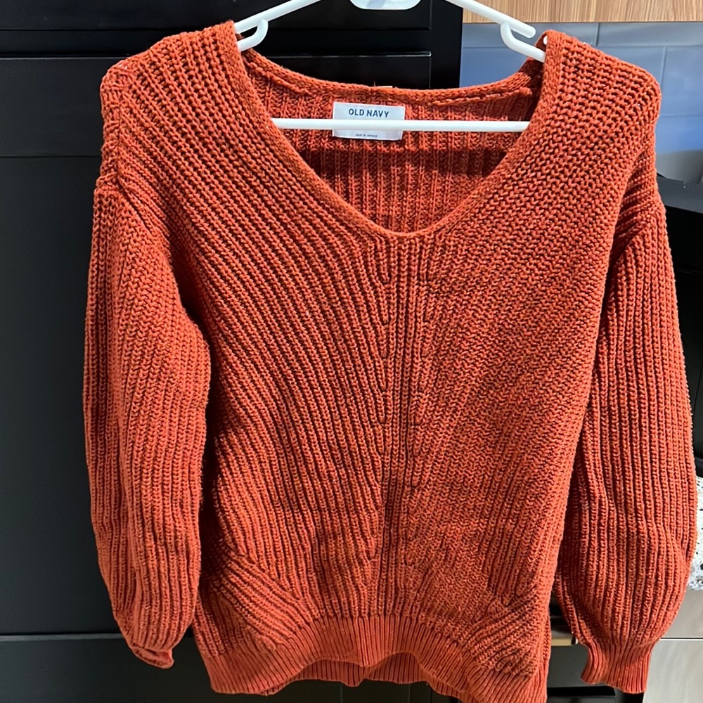 Burnt Orange Sweater